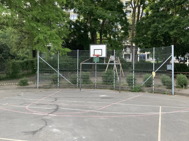 Profile of the basketball court Analysen, Copenhagen, Denmark