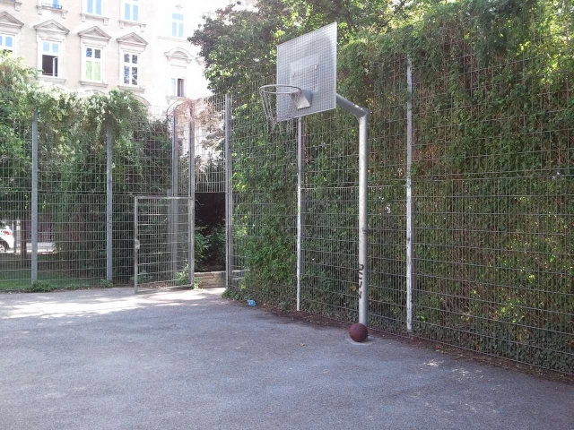 Profile of the basketball court Pezzlpark, Vienna, Austria