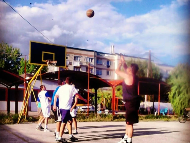 Profile of the basketball court Zegin, Skopje, North Macedonia