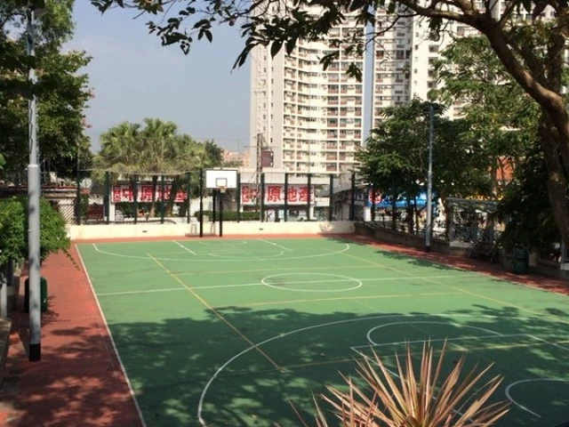 Profile of the basketball court Braemar Hill Road Playground, Hong Kong, Hong Kong SAR China