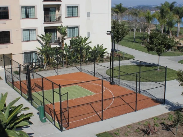 Profile of the basketball court Hilton Public Court, San Diego, CA, United States
