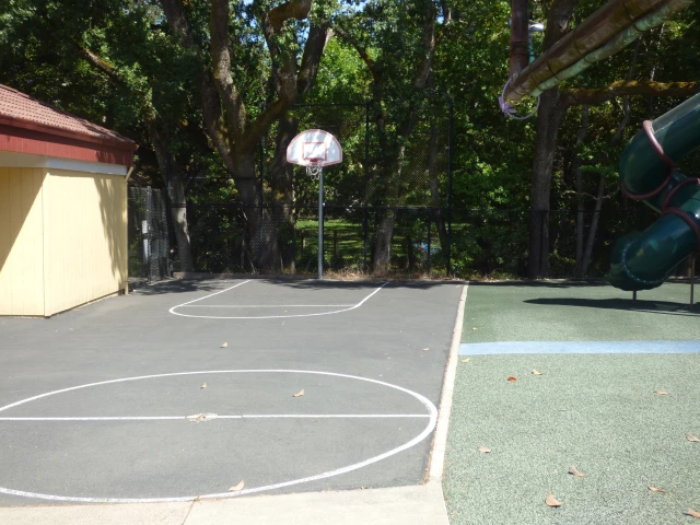 Profile of the basketball court North Marin Community Services, Novato, CA, United States