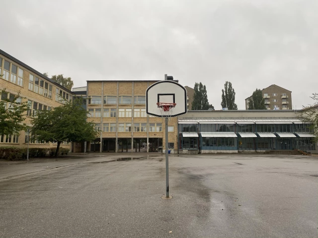 Profile of the basketball court Eriksdalsskolan, Stockholm, Sweden