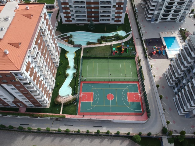 Profile of the basketball court Su Dünyası Sitesi, Merkezefendi, Turkey