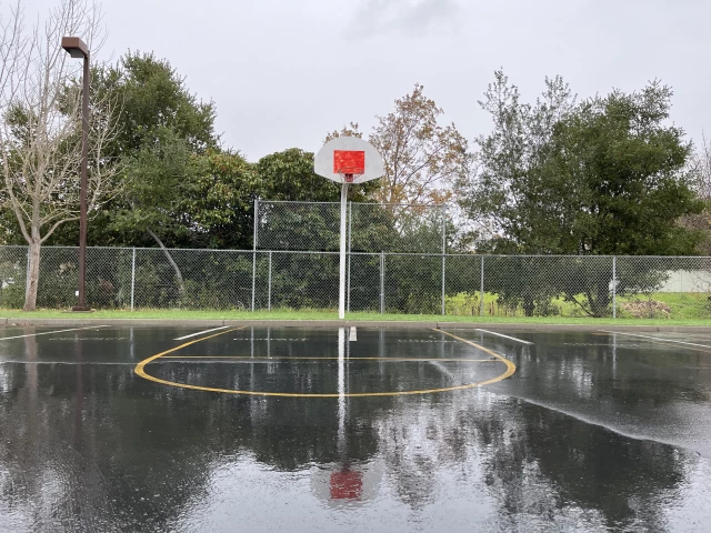 Profile of the basketball court Marin Christian Academy, Novato, CA, United States