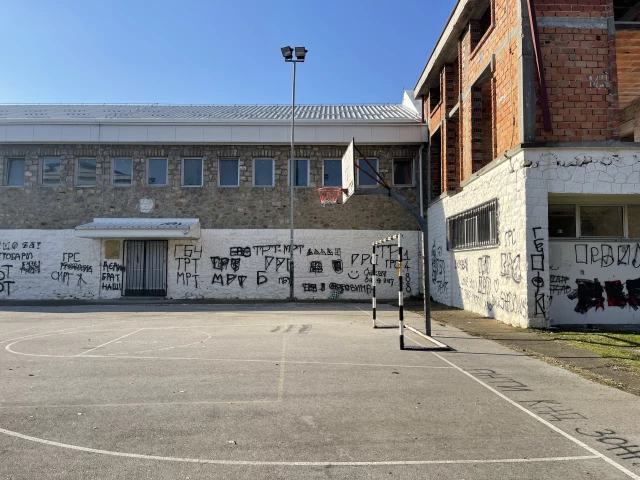 Profile of the basketball court Partizan Basketball Court, Brčko, Bosnia & Herzegovina