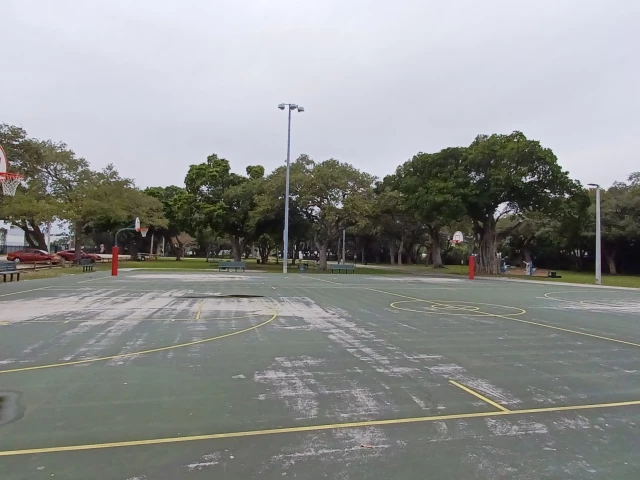 Profile of the basketball court Legion Park, Miami, FL, United States