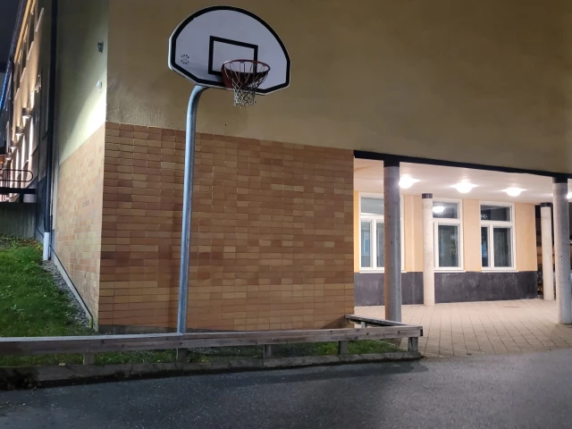 Profile of the basketball court Edsbergsskolan Basketkorg, Sollentuna, Sweden
