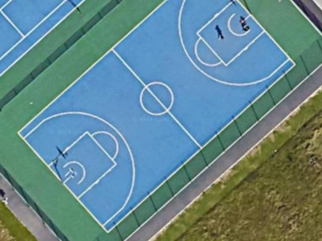 Profile of the basketball court Princes Way, Blackpool, United Kingdom