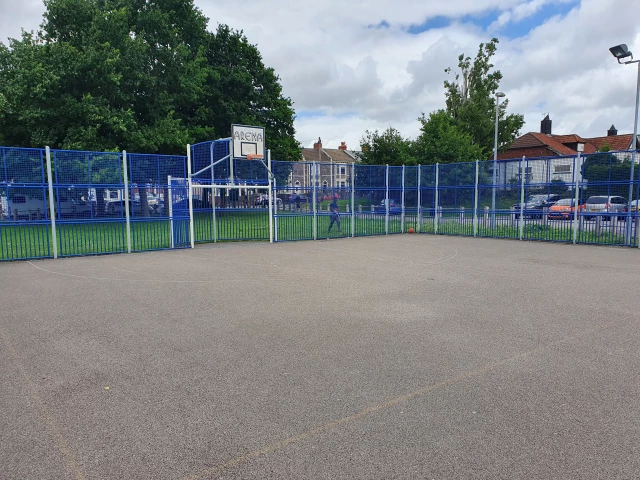Profile of the basketball court Avonvale Road, Bristol, United Kingdom