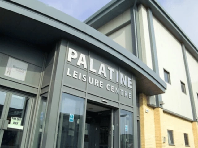 Profile of the basketball court Palatine Leisure Centre, Blackpool, United Kingdom