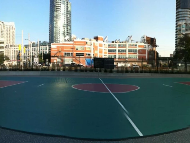 Stackt Market Basketball Court In Downtown Toronto 